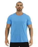 Unisex Lightweight Ultrasoft Tech Tee - Light Blue