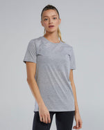 Women's Lightweight Ultrasoft Tech Tee - Light Heather Grey