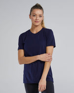Women's Lightweight Ultrasoft Tech Tee - Navy