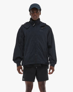 Men's Full Zip Windbreaker - Black