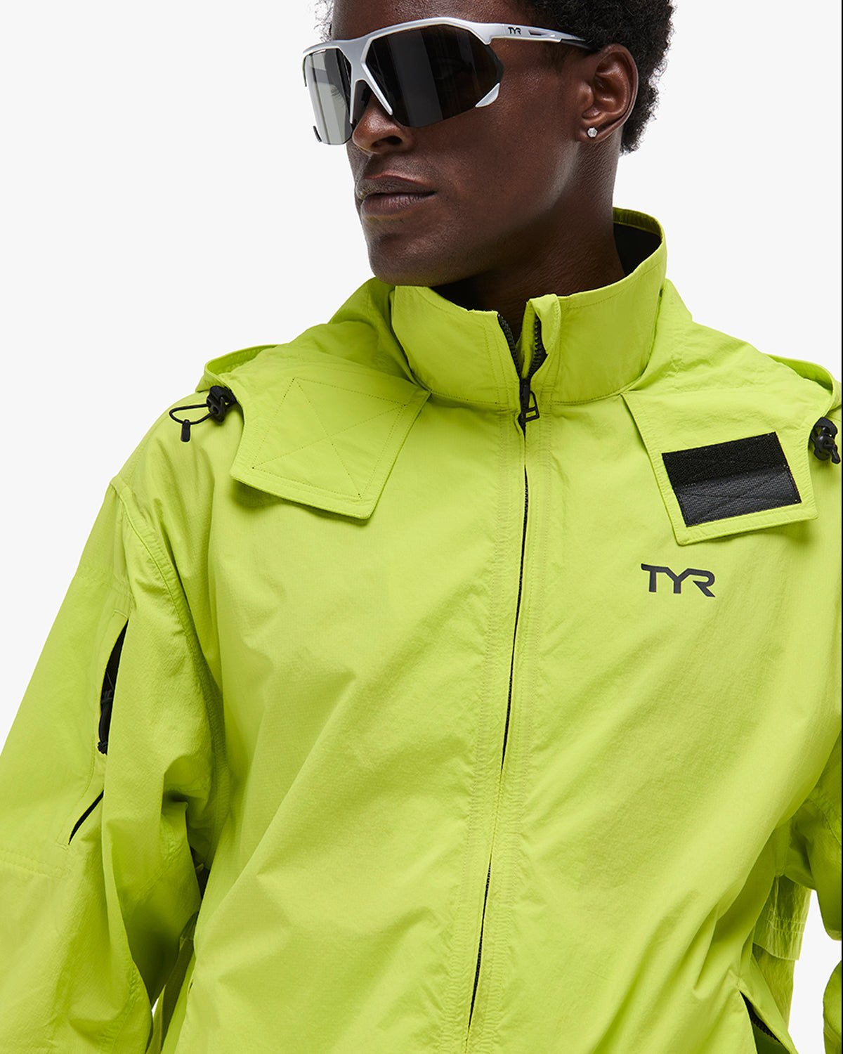 Men's Full Zip Windbreaker - Neon – TYR US