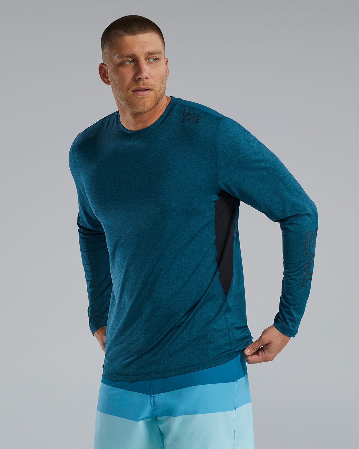 ::975 Deep Teal Heather