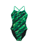 Durafast Elite® Girl's Trinityfit Swimsuit - Vitric