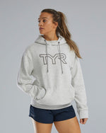 UltraSoft Women's Big Logo Tech Hoodie - Ash Heather