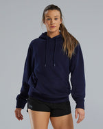 UltraSoft Women's Midweight Fleece Hoodie - Navy