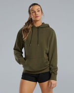 UltraSoft Women's Midweight Fleece Hoodie - Olive Night