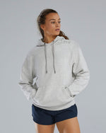 UltraSoft Women's Midweight Fleece Hoodie - Ash Heather