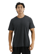 UltraSoft Men's Lightweight Tech Tee - Charcoal Heather