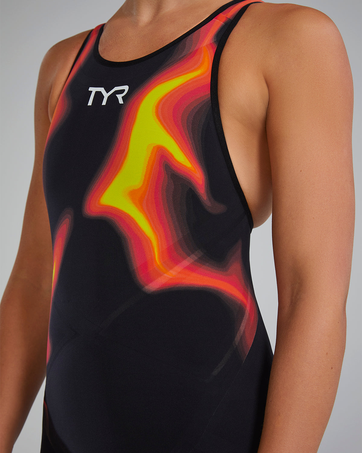 Women's Venzo Closed Back Tech Suit - Infrared – TYR US