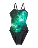 Durafast Elite® Girl's Cutoutfit Swimsuit - Starborne