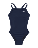 Durafast One®Girl's Solid Diamondfit Swimsuit - Solid