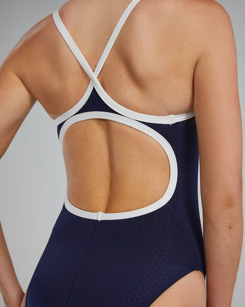 ::408 Navy/White
