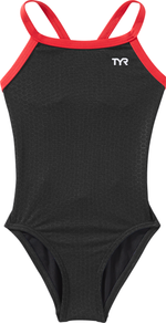 Durafast Elite® Girl's Diamondfit Swimsuit - Hexa