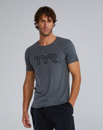 Unisex Ultrasoft Lightweight Tri Blend Tech Tee - Big Logo