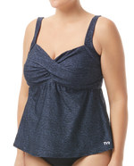 Women's Twisted Bra Tankini Plus - Mantra