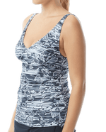 Women's V-Neck Tankini - Lucid